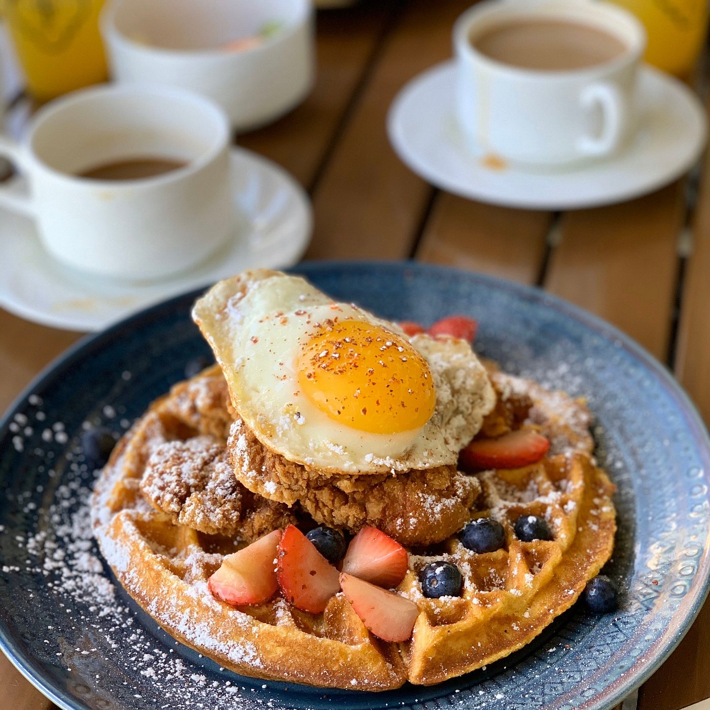 Cana At Fairmont San Juan Waffles Breakfast Isla Verde Beach