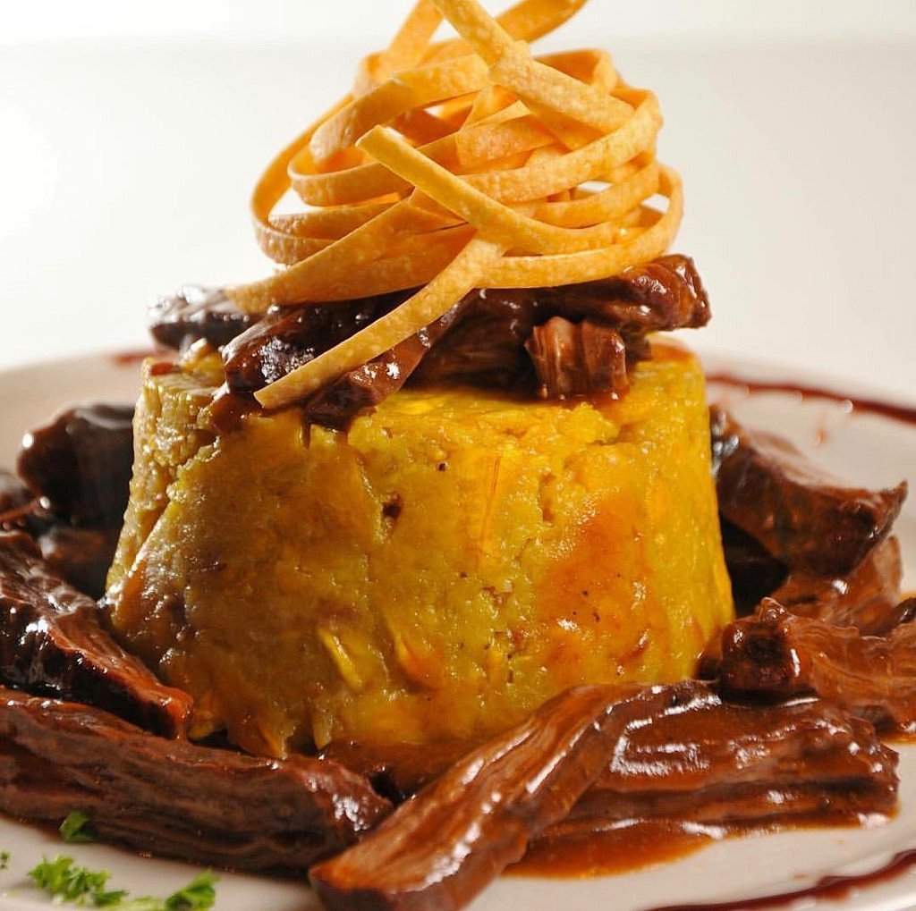 Metropol Restaurant Isla Verde Beach Mofongo With Beef